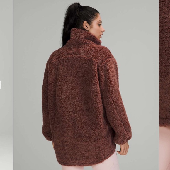 Lululemon Warmth Restore Long Pullover - Smokey Topaz - Picture 9 of 10